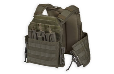 Image of Chase Tactical Modular Enhanced Armor Carrier MEAC, Releasable, Ranger Green, CT-10MEAC-R-RG