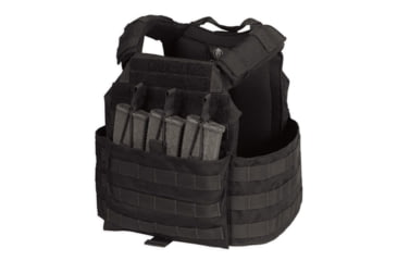 Image of Chase Tactical Modular Enhanced Armor Carrier MEAC XL, Accepts 11X14 Plate, Black, CT-10MEAC-BK-XL
