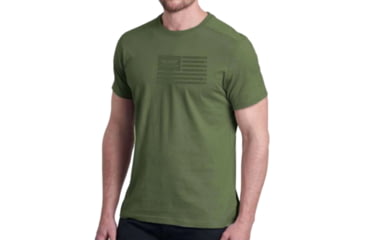 Image of Christensen Arms Barrel Flag Tonal SS Tee - Mens, Olive, 3X, 730-CA074-40-00-200-07