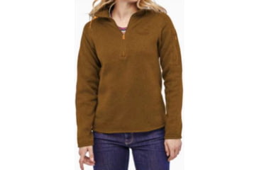 Image of Christensen Arms Christensen Premium 1/4 Zip Pullover - Womens, Dark Khaki, M, 730-CA129-70-01-600-03