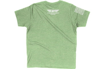 Image of Christensen Arms Circle Mountain Design T-Shirt - Men's, Small, Green, 720-00098-00