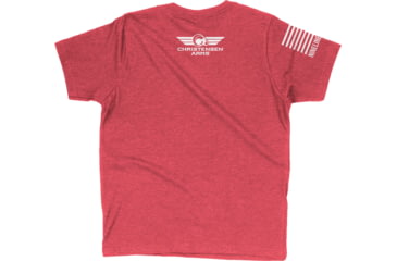 Image of Christensen Arms Circle Mountain Design T-Shirt - Men's, Small, Red, 720-00097-00