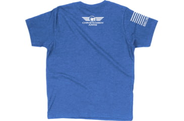 Image of Christensen Arms Circle Mountain Design T-Shirt - Men's, Extra Large, Royal Blue, 720-00096-03