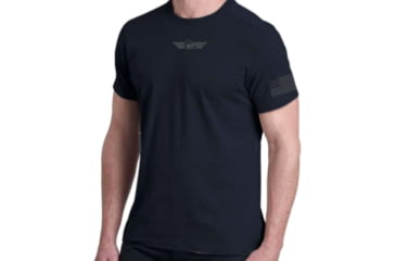 Image of Christensen Arms Ram Logo Performance SS Tee - Mens, Black, L, 730-CA096-100-00-000-04