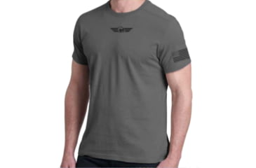 Image of Christensen Arms Ram Logo Performance SS Tee - Mens, Carbon, 4X, 730-CA096-100-00-103-08
