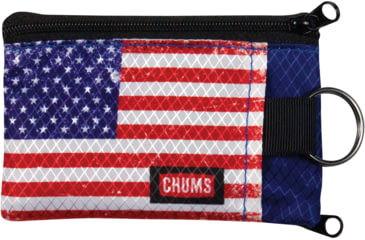 Image of Chums Surfshorts Wallet, USA Flag Print, 18403809