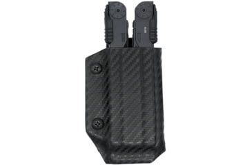 Image of Clip &amp; Carry Kydex Sheath for the Gerber Diesel, Carbon Fiber Black, GDIESEL-CF-BLK