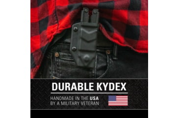 Image of Clip &amp; Carry Kydex Sheath for the Gerber MP600, Black, GMP600-BLK