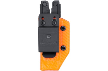 Image of Clip &amp; Carry Kydex Sheath for the Gerber MP600, Carbon Fiber Orange, GMP600-CF-ORNG