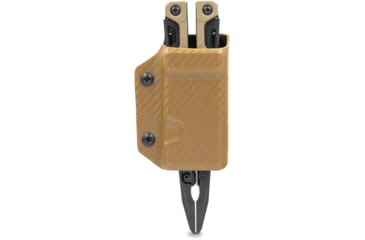 Image of Clip &amp; Carry Kydex Sheath for the Leatherman OHT, Carbon Fiber Brown, LOHT-CF-BRN