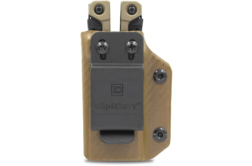 Image of Clip &amp; Carry Kydex Sheath for the Leatherman OHT, Carbon Fiber Brown, LOHT-CF-BRN