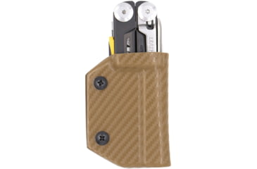 Image of Clip &amp; Carry Kydex Sheath for the Leatherman Signal, Carbon Fiber Brown, LSGNL-CF-BRN