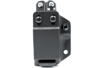 Image of Clip &amp; Carry Kydex Sheath for the Leatherman Wingman, Sidekick, Rebar &amp; Rav, Black, LWING-BLK