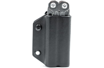 Image of Clip &amp; Carry Kydex Sheath for the Leatherman Wingman, Sidekick, Rebar &amp; Rav, Black, LWING-BLK