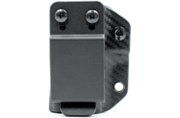 Image of Clip &amp; Carry Kydex Sheath for the Leatherman Wingman, Sidekick, Rebar &amp; Rav, Carbon Fiber Black, LWING-CF-BLK