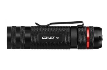 Image of Coast PX1 Pure Beam 3xAAA, Focusing Flashlight CP 315 Lumens, Black, Clam 20864