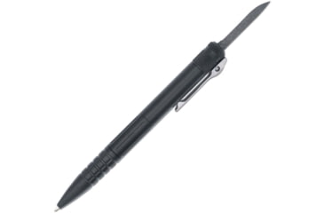 Image of CobraTec Knives CNCOTFPBLKGEN2 Tactical Pen Gen II Black Aluminum D2 Steel Blade