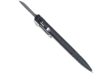 Image of CobraTec Knives CNCOTFPBLKGEN2 Tactical Pen Gen II Black Aluminum D2 Steel Blade