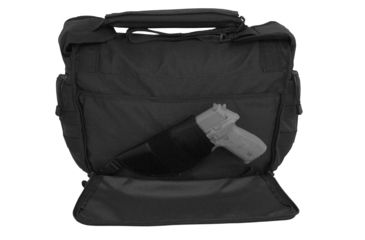 Image of Mercury Tactical Tactical Messenger Attache, Black, 16 1/2in.x10 1/2in.x6 3/4in. 9960-BK