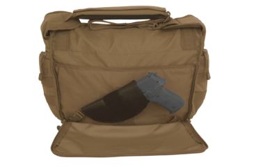 Image of Mercury Tactical Tactical Messenger Attache, Coyote, 16 1/2in.x10 1/2in.x6 3/4in. 9960-CY