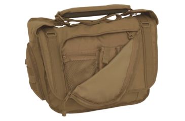 Image of Mercury Tactical Tactical Messenger Attache, Coyote, 16 1/2in.x10 1/2in.x6 3/4in. 9960-CY