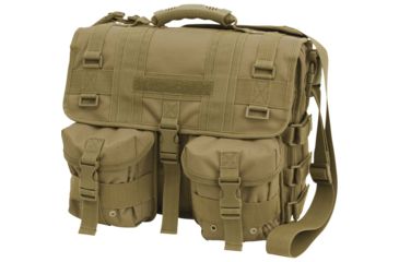 Image of Mercury Tactical Tactical Messenger Attache, Coyote, 14in.x6in.x11in. 9967-CY