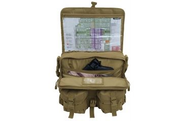 Image of Mercury Tactical Tactical Messenger Attache, Coyote, 14in.x6in.x11in. 9967-CY