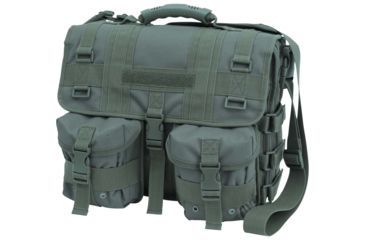 Image of Mercury Tactical Tactical Messenger Attache, Foliage Green, 14in.x6in.x11in. 9967-FG