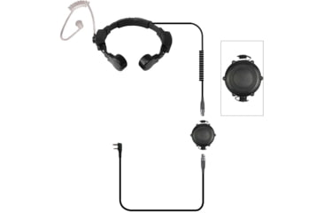 Image of Code Red Assault-mod Waterproof Tactical Throat Mic Headset - CRD23054