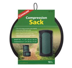Image of Coghlans Compression Sack 10L 7x16 Inches Green