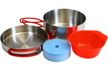 Image of Coghlans Single Person Stainless Mess Kit