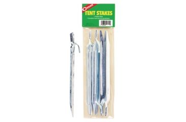 Image of Coghlans Tent Stakes Plated Steel 12 Inch 4 Per Card 9812