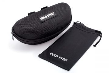 Image of Cold Steel Battle Shades Mark I Sunglasses, Black Gloss Frame, Gray Lens, CS-EW11