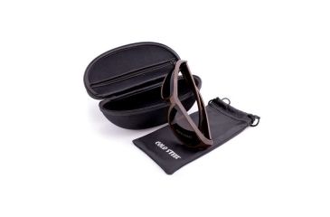Image of Cold Steel Battle Shades Mark II Sunglasses,Dark Matte Brown,Brown Lens EW23M