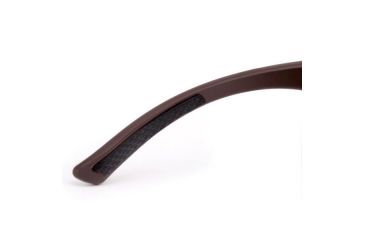 Image of Cold Steel Battle Shades Mark III Sunglasses,Dark Matte Brown Frame,Brown Lens EW33M