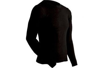 Image of Coldpruf Platinum Mens Top, Black, Medium, 95A MD BLACK