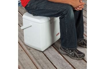 Image of Coleman 100 Quart Xtreme 5 Marine Cooler, OMLD, White, Holds 130 Cans 3000002234