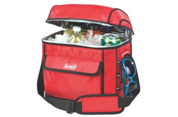 Image of Coleman 16 Can Urban Soft Cooler W/ Removable Plastic Liner, Red 3000002173