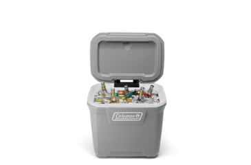 Image of Coleman 316 Series 65-Quart Wheeled Hard Cooler - Ship In Own Container, Rock Gray/White/Rock Gray, CM1010810001-21