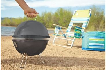 Image of Coleman Charcoal Party Ball Charcoal Grill, Black / Silver 2000023832