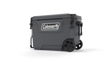 Image of Coleman Convoy 65-Quart Wheeled Hard Cooler, Dark Storm/Black, CM1010810001-39