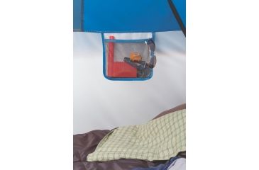 Image of Coleman Flatiron 3-Person Instant Dome Tent W/ Integrated Rainfly, Blue / Gray, 7 x 7 ft 2000024692