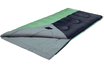Image of Coleman Sleeping Bag Biscayne 40 Degree Big &amp; Tall Mint/navy