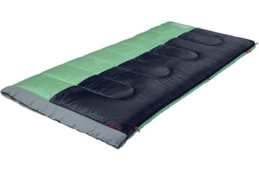 Image of Coleman Sleeping Bag Biscayne 40 Degree Big &amp; Tall Mint/navy