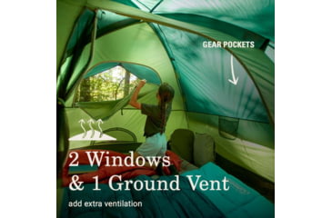 Image of Coleman Sundome Tent 9 X 7 4 Person Spruce Green