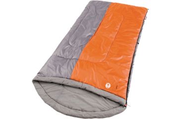 Image of Coleman Weather Scoop 39in. x 84in. Sleeping Bag, Nimbus Warm Weather 187524