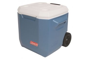Image of Coleman Xtreme 4 Marine Wheeled Cooler, 40 Quart, 5886, Blue, Holds 60 Cans, 3000002115