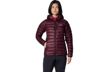 Image of Columbia Arctic Crest Down Hooded Jacket - Womens, Moonvista, Extra Small, 2086071607-XS