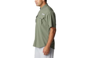 Image of Columbia Bahama II Short Sleeve Shirt - Mens, Cypress, 2XS, 1011651316CypressXXS