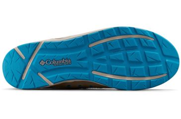 Image of Columbia Bahama Vent Relaxed PFG Boat Shoes - Mens, Oxford Tan, Modern Turq, Medium, 9, 1661511212-9